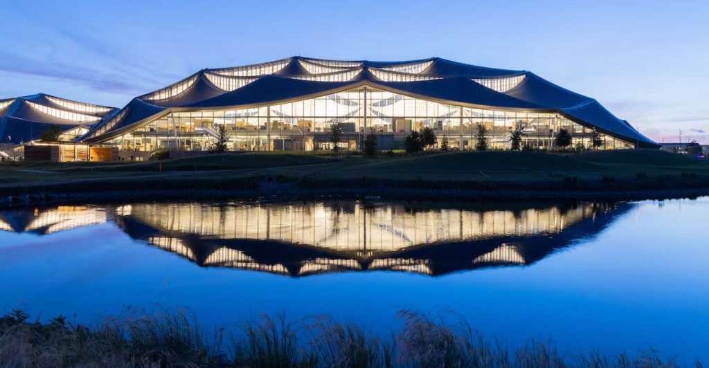 Новый кампус Google построен и функционирует по последним зеленым технологиям