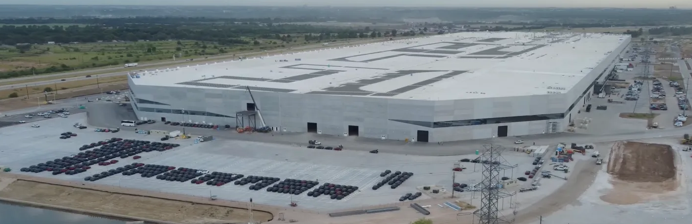 Завод Tesla в Техасе