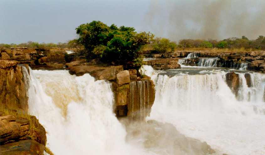 ангола водопад